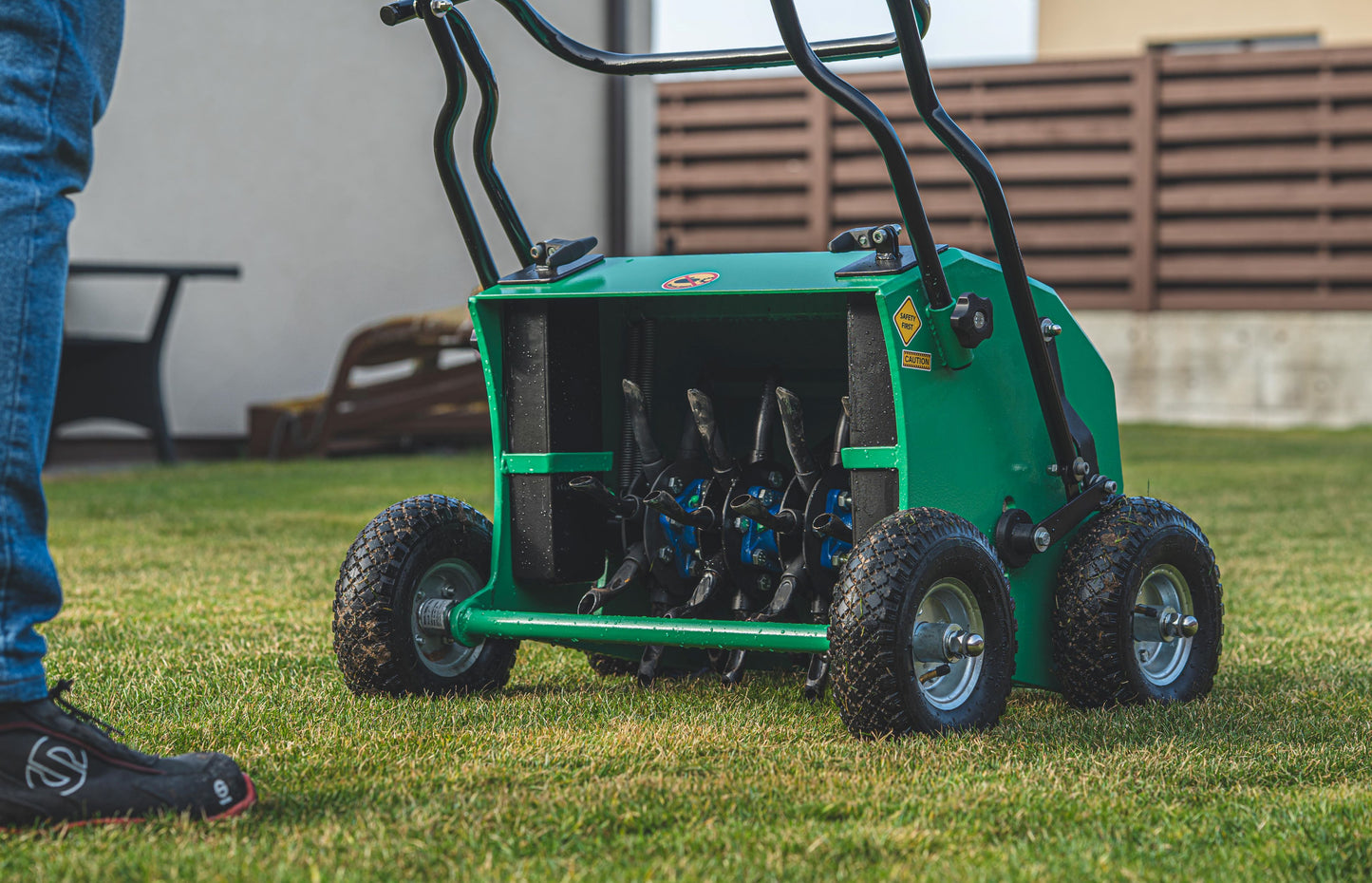 Manual Core Aerator - Heavy Duty, Eco-Friendly